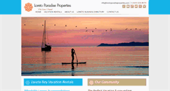 Desktop Screenshot of loretoparadiseproperties.com